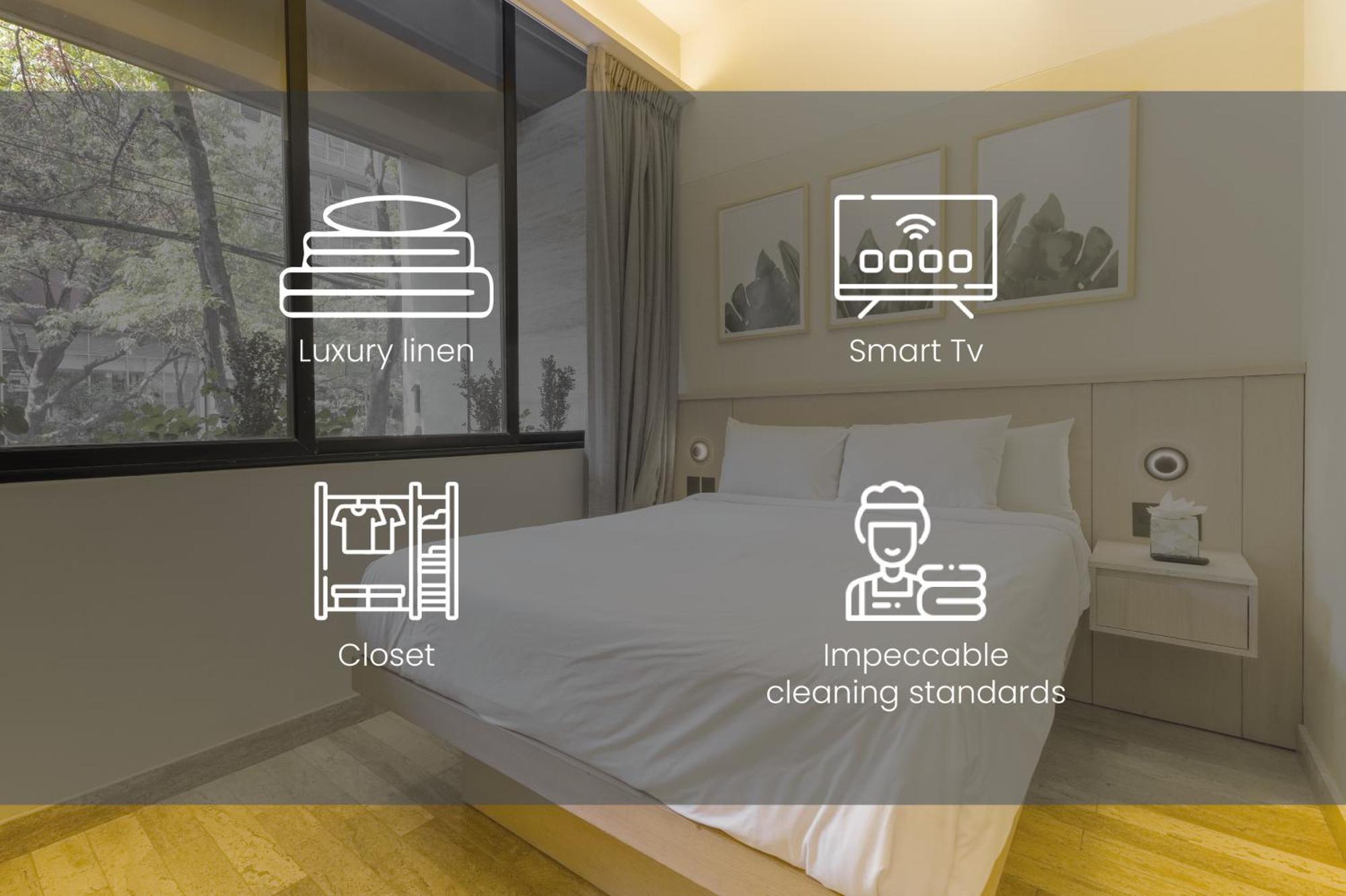Capitalia - Luxury Apartments - Homero Мехико Экстерьер фото