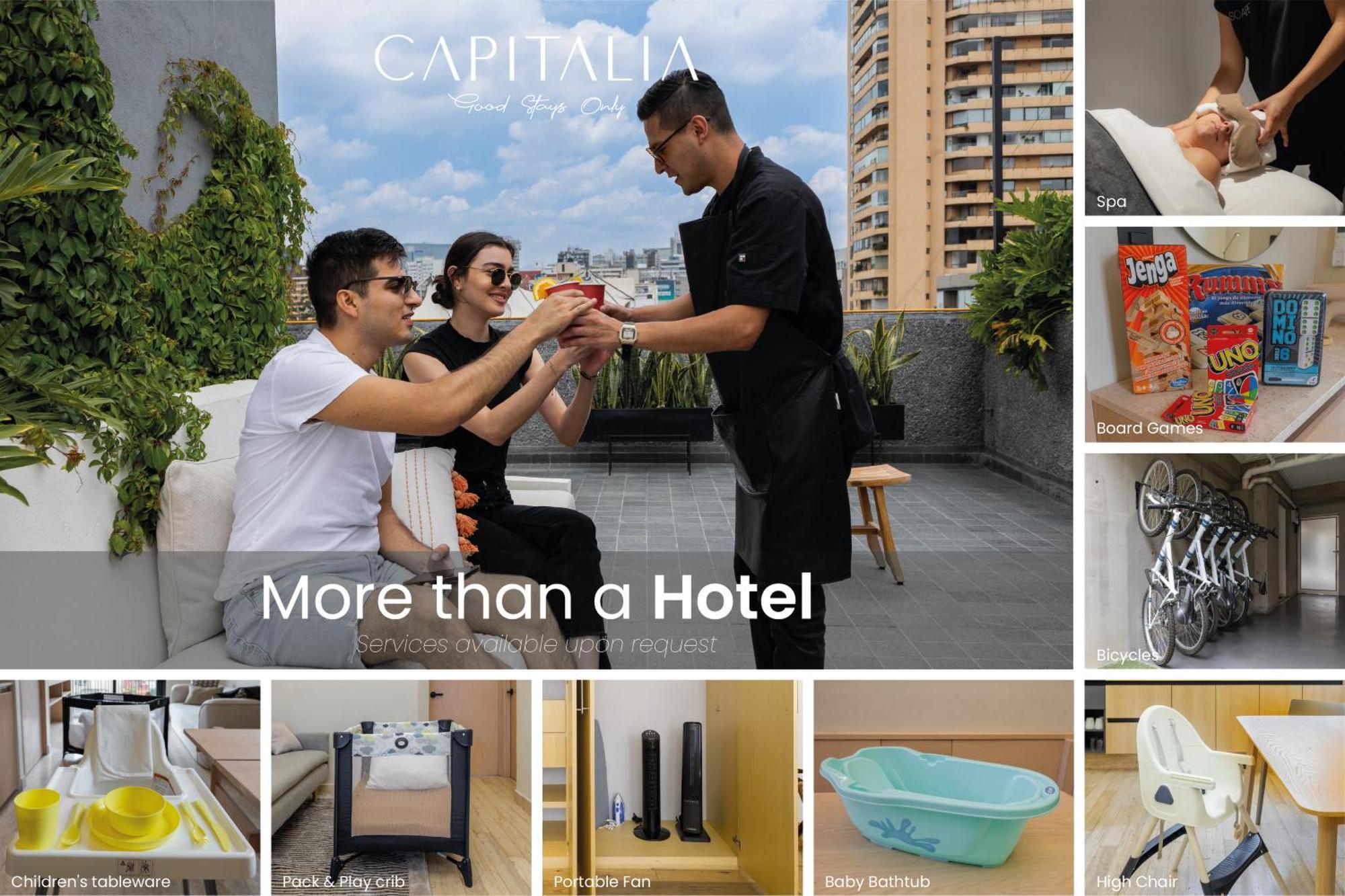 Capitalia - Luxury Apartments - Homero Мехико Номер фото